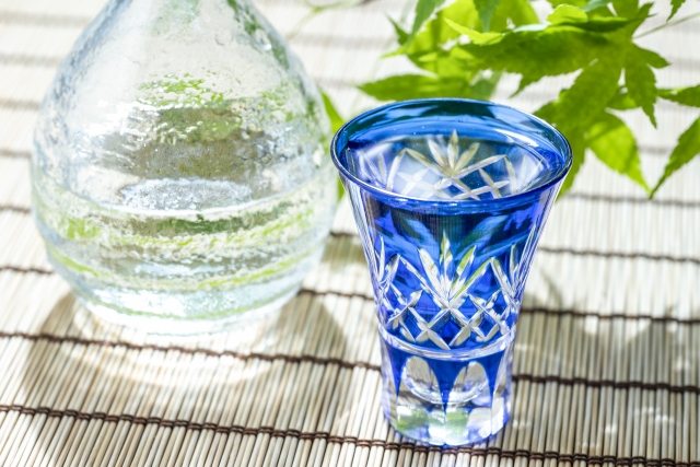 切子と日本酒02